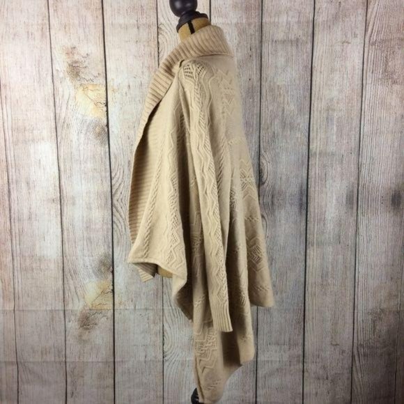 Jones New York Women's Size Medium Tan Wool Angora Blend Cardigan Sweater - Picture 4 of 6